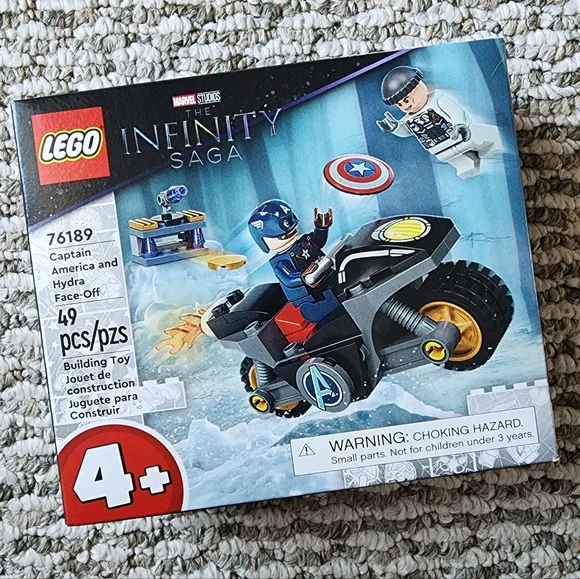 Lego Toys Lego Marvel Captain America And Hydra Faceoff 7689